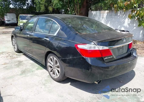 2013 Honda Accord Sport from USA, damaged, VIN 1HGCR2F52DA012556